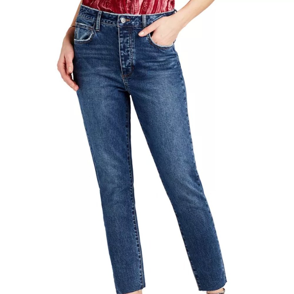 Sam Edelman The Stiletto High-Rise Straight-Leg Jeans